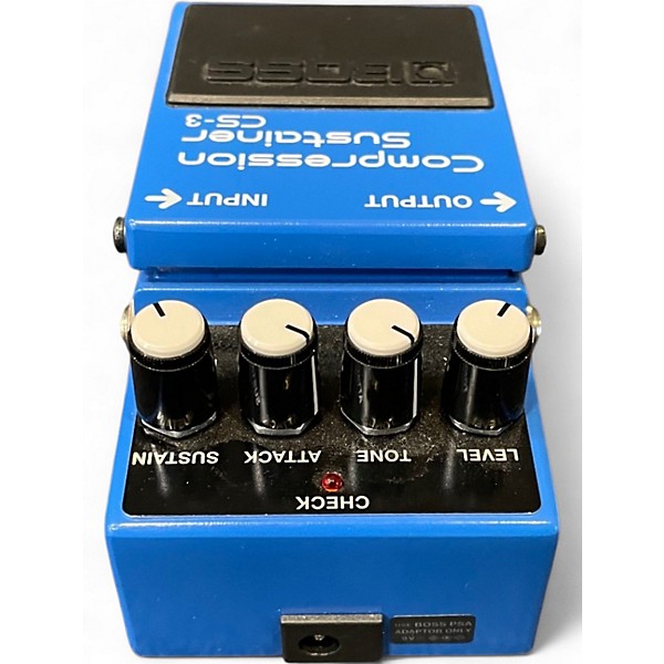 Used BOSS CS3 Compressor Sustainer Effect Pedal