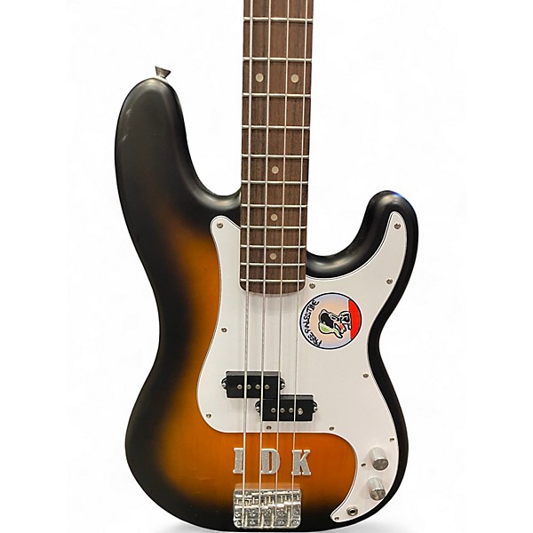 Used Squier DEBUT PRECISION BASS 2 Color Sunburst Electric Bass Guitar
