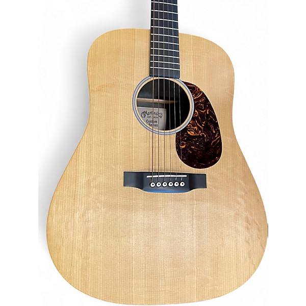 Used Martin X Series Natural Acoustic Guitar