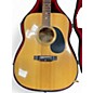 Used Penco 6 String Acoustic Natural Acoustic Guitar