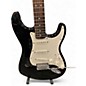 Used Squier Standard Stratocaster Black and White Solid Body Electric Guitar