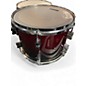 Used PDP by DW 4 Piece Concept Series Red Sparkle Fade  Drum Kit
