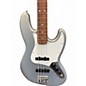 Used 2020 Fender Player Jazz Bass Silver Electric Bass Guitar