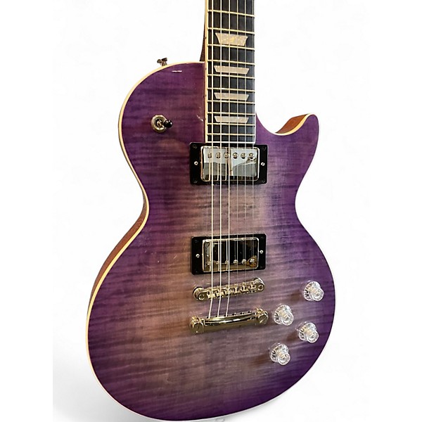 Used Epiphone Les Paul Modern Figured Purple Burst Solid Body Electric Guitar