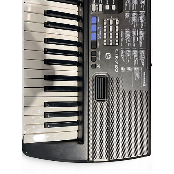 Used Casio CTK720 61-Key Portable Keyboard