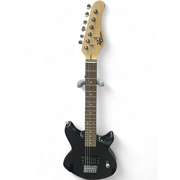 Used Rogue Rocketeer RR50 Black Solid Body Electric Guitar