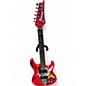Used Ibanez 20TH ANNIVERSARY JS20S RED SILVER SURFER GRAPHIC Solid Body Electric Guitar thumbnail