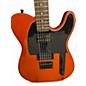 Used Squier Affinity Telecaster Metallic Orange Solid Body Electric Guitar