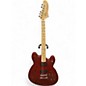 Used Squier Affinity Series Starcaster Red Hollow Body Electric Guitar thumbnail