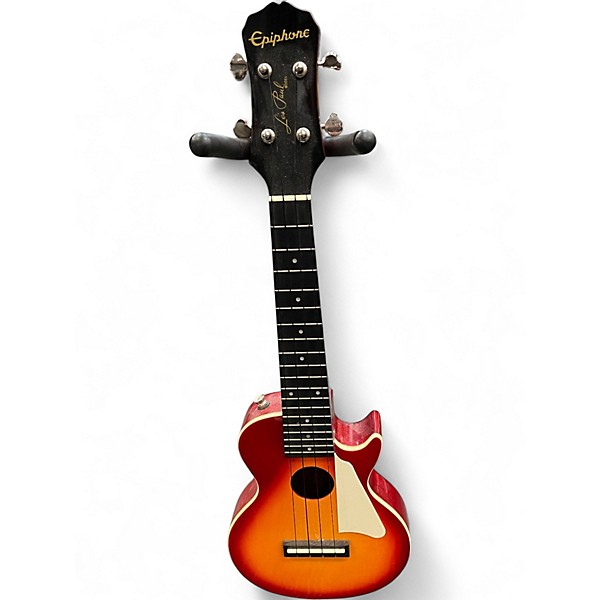 Used Epiphone Les Paul Ukulele Cherry Sunburst Ukulele
