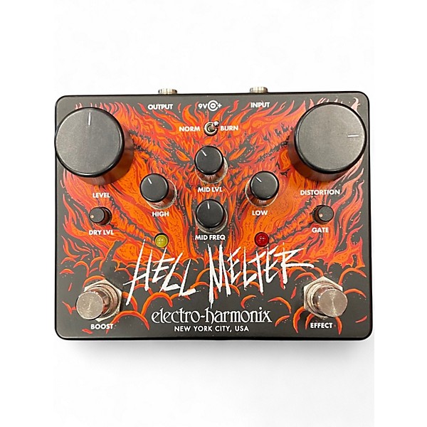 Used Electro-Harmonix Hell Melter Effect Pedal