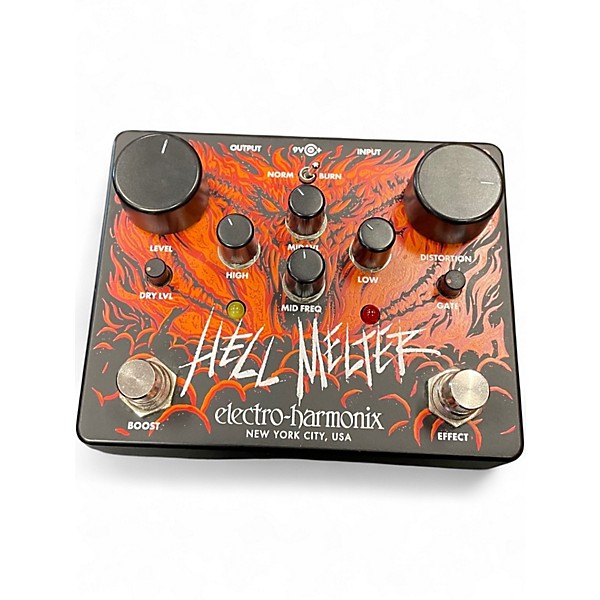 Used Electro-Harmonix Hell Melter Effect Pedal
