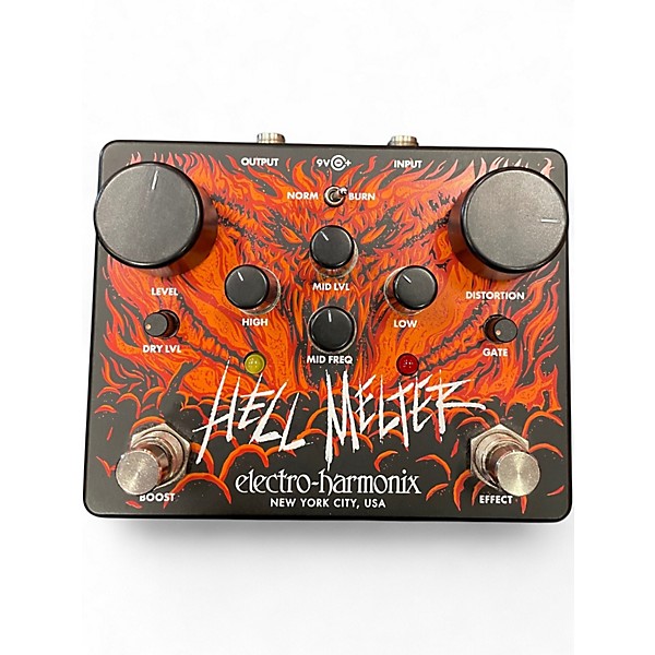 Used Electro-Harmonix Hell Melter Effect Pedal