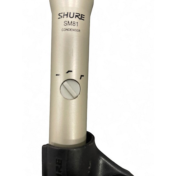 Used Shure SM81 SMALL DIAPHRAGM CARDIOID CONDENSER MIC Condenser Microphone