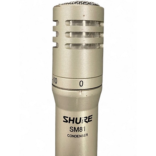 Used Shure SM81 SMALL DIAPHRAGM CARDIOID CONDENSER MIC Condenser Microphone