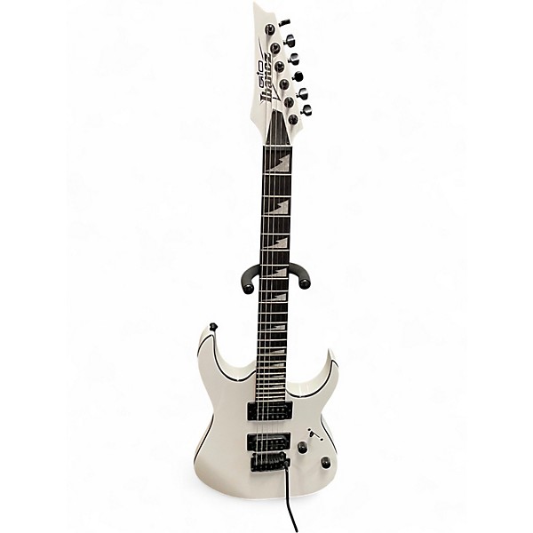 Used Ibanez Grg120EX Alpine White Solid Body Electric Guitar