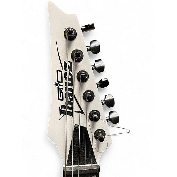 Used Ibanez Grg120EX Alpine White Solid Body Electric Guitar