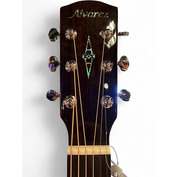 Used Alvarez MF70 Diamond Shadowburst Acoustic Guitar