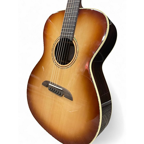 Used Alvarez MF70 Diamond Shadowburst Acoustic Guitar