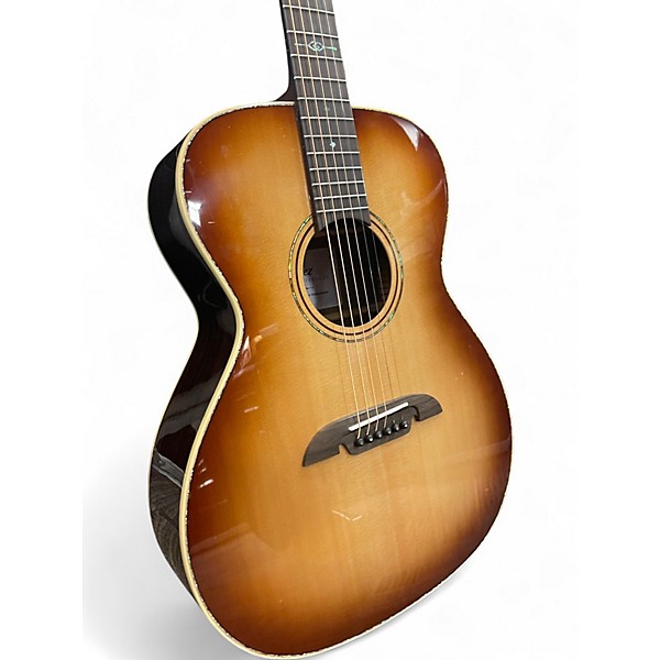 Used Alvarez MF70 Diamond Shadowburst Acoustic Guitar