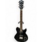 Used Lyon By Washburn LI15 Black Solid Body Electric Guitar