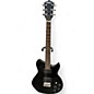 Used Lyon By Washburn LI15 Black Solid Body Electric Guitar