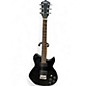Used Lyon By Washburn LI15 Black Solid Body Electric Guitar