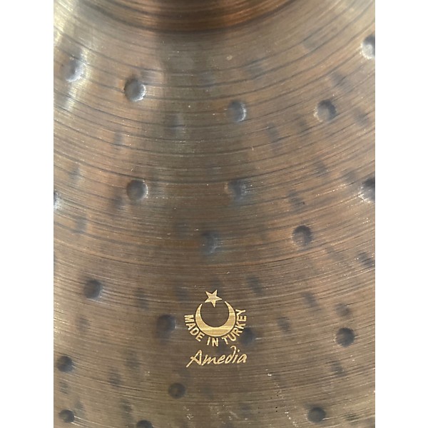 Used Amedia 16in Hammered Crash 800g Cymbal