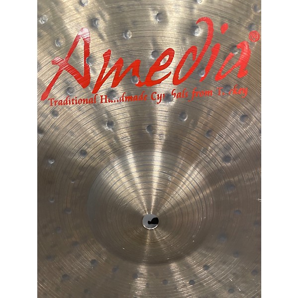 Used Amedia 16in Hammered Crash 800g Cymbal