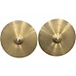 Used Zildjian 15in A Series hihat (pair) Top 800g Bot 1,000g Cymbal thumbnail