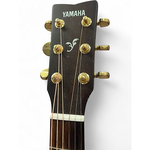 Used Yamaha FX335C Natural Acoustic Electric Guitar