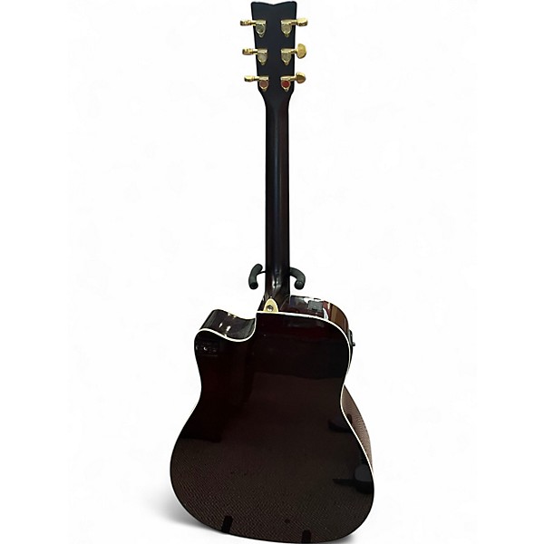 Used Yamaha FX335C Natural Acoustic Electric Guitar