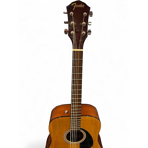 Used Fender Fa125 Natural Acoustic Guitar