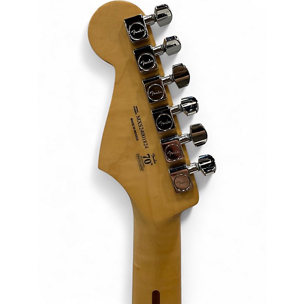 Used 2023 Fender 70TH ANNIVERSARY PLAYER STRATOCASTER HSS 2 Color Sunburst Solid Body Electric Guitar