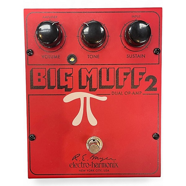 Used Electro-Harmonix JHS BIG MUFF 2 Effect Pedal
