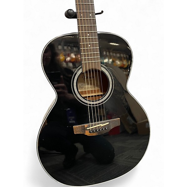 Used Takamine GN30 Black Acoustic Guitar