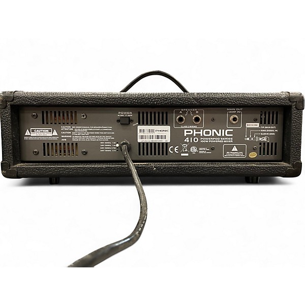 Used Phonic Powerpod 410 100W Powered Mixer