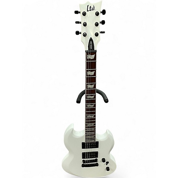 Used ESP LTD Viper 256 White Solid Body Electric Guitar