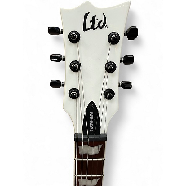 Used ESP LTD Viper 256 White Solid Body Electric Guitar