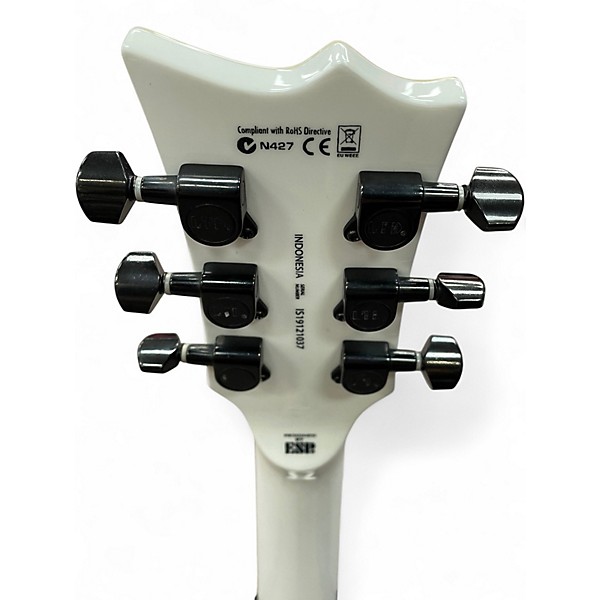 Used ESP LTD Viper 256 White Solid Body Electric Guitar