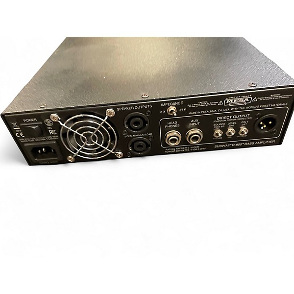 Used MESA/Boogie SUBWAY D-800 Bass Amp Head