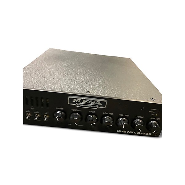 Used MESA/Boogie SUBWAY D-800 Bass Amp Head