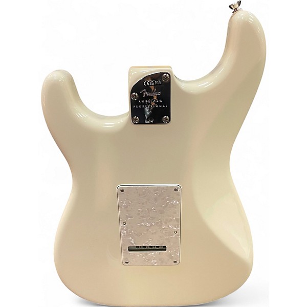 Used Fender American Professional II Stratocaster Olympic White Solid Body Electric Guitar