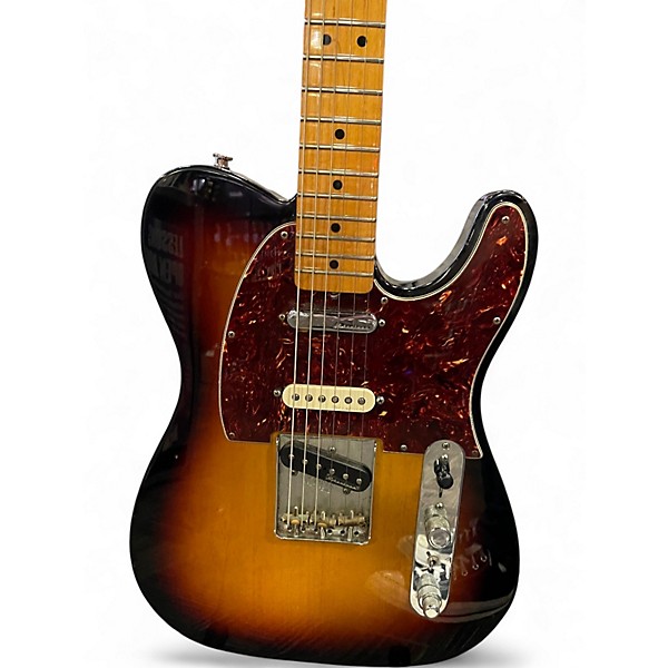 Used Fender FSR Player Telecaster 3 Tone Sunburst Solid Body Electric Guitar