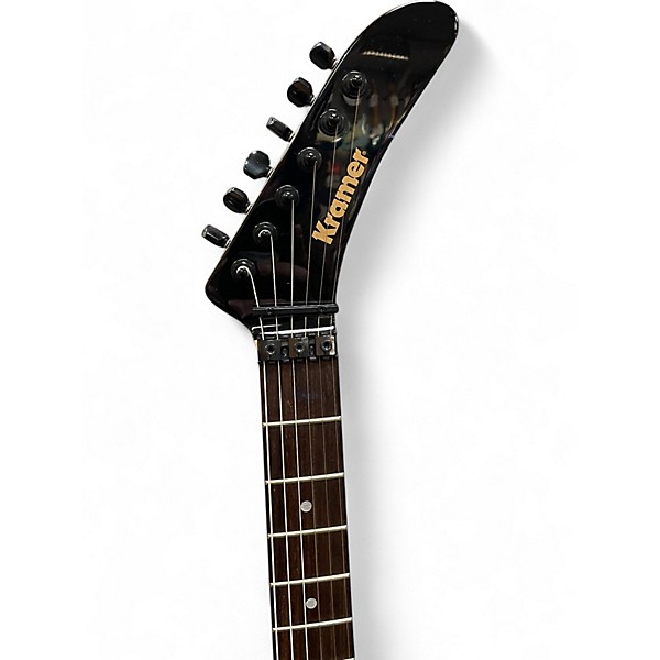 Used 2023 Kramer 1983 Baretta Historic Collection Black Solid Body Electric Guitar