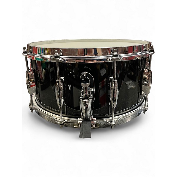 Used Gretsch Drums 6.5X14 Renown Snare PIANO BLACK Drum