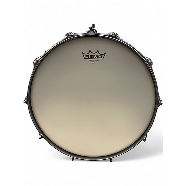 Used Gretsch Drums 6.5X14 Renown Snare PIANO BLACK Drum