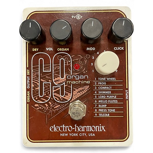 Used Electro-Harmonix C9 Organ Machine Effect Pedal
