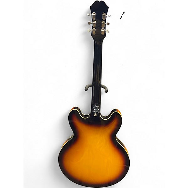 Used Epiphone Casino 2 Tone Sunburst Hollow Body Electric Guitar