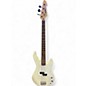 Used Peavey milestone II Olympic White Electric Bass Guitar thumbnail